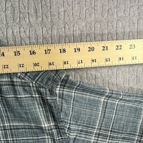 Weatherproof,‎ original vintage washable linen Button-Down Men shirt (XL) - Picture 3 of 9